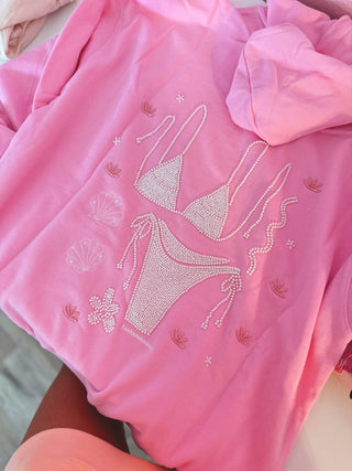 RTS Bikini Beaded Ocean Hoodie