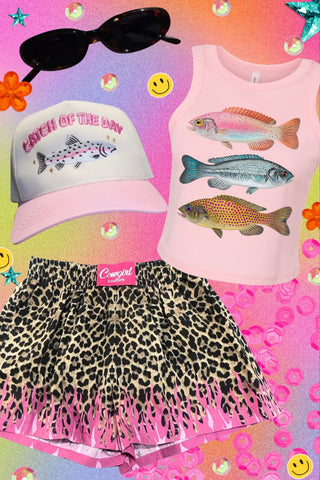 Trendy fish tanks + baby tees