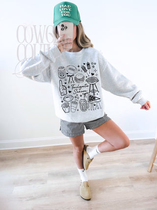 Tailgate season BLACK WORDS