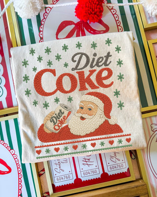 Faux crotchet Diet Coke Santa