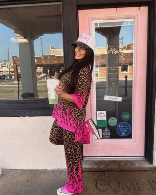 Cowgirl Couture® Main Character Matching Set In Leopard Flame PREORDER