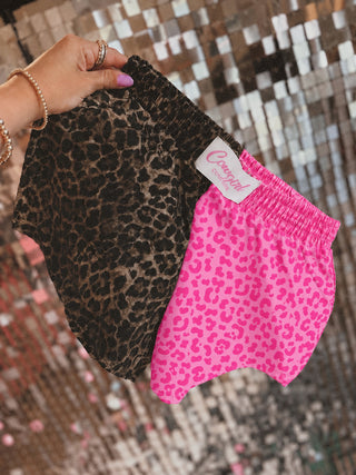 (DROPS 7/24) CLOSING 7/31 CCB™ original split pink leopard | OG leopard boxer shorts PREORDER