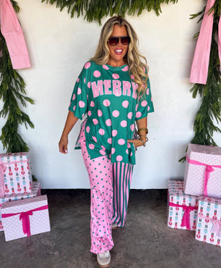 MERRY CONFETTI SPLIT LOUNGE SETS