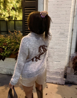 Horse zip up jacket ready to ship