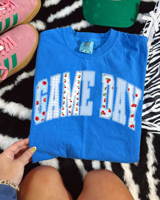 Faux lace detailed cherries game day