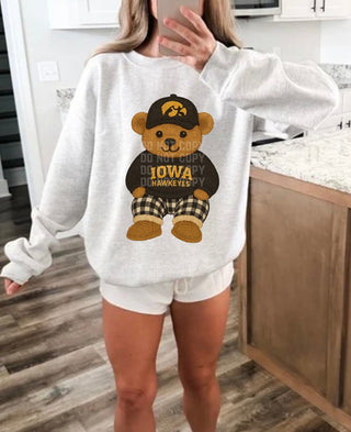 VINTAGE IOWA TEDDY