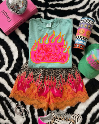 NEON FLAME HARLEY