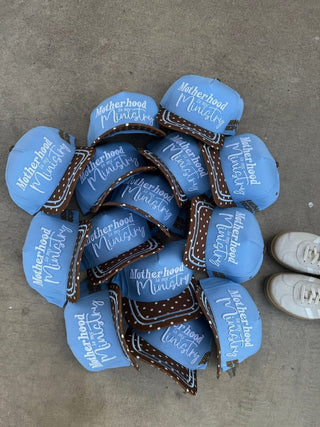 Preorder motherhood is my ministry trucker hat