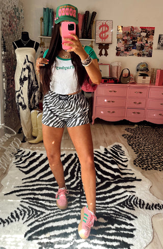 The CCB original Boxer Shorts In b+w zebra PREORDER