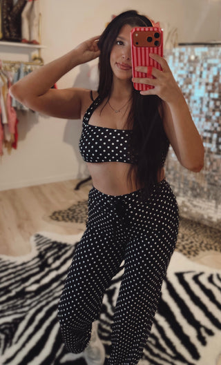 CCB® On The Go Polka Dot Athletic Top ONLY *bottoms sold separately READY TO SHIP