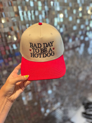 Bad day to be a hot dog ready to ship hat