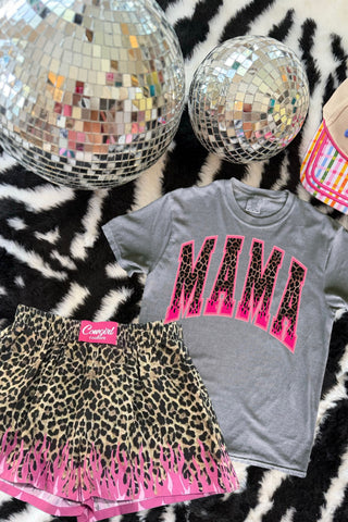 CCB™ original leopard flame boxer shorts  PREORDER