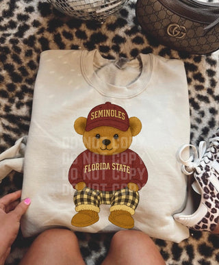 VINTAGE SEMINOLES TEDDY
