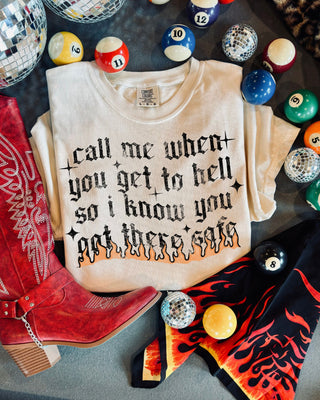 Call me when you get to hell