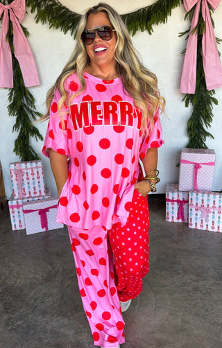 MERRY CONFETTI SPLIT LOUNGE SETS