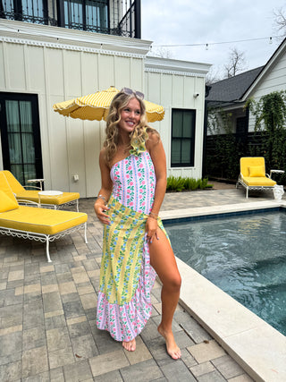 Preorder sunset floral swim set