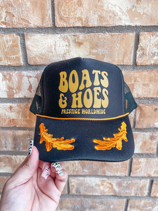 Boats & Hoes trucker hat