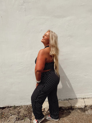CCB® On The Go Polka Dot Athletic Bubble Pants ONLY* top sold separately READY TO SHIP