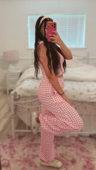 CCB® Pink Gingham Fp Inspired Movement Set READY TO SHIP