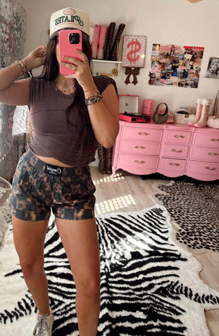 CCB Original Boxer Shorts in Leopard + Black Checkered PREORDER