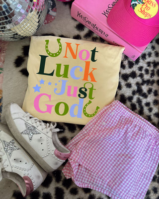 Not Luck Just God