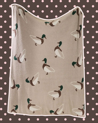 Mallard duck 50x60 blanket preorder (ETA 2 weeks or sooner)