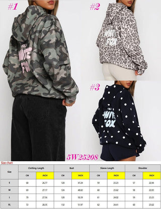 Trendy pattern hoodies preorder