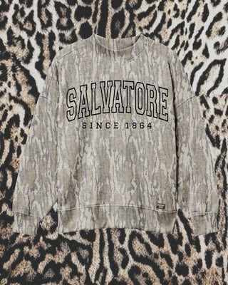 Licensed Mossy Oak® Bottomland Mockneck Sweatshirt [PREORDER — EARLY NOVEMBER ARRIVAL] SALVATORE DESIGN