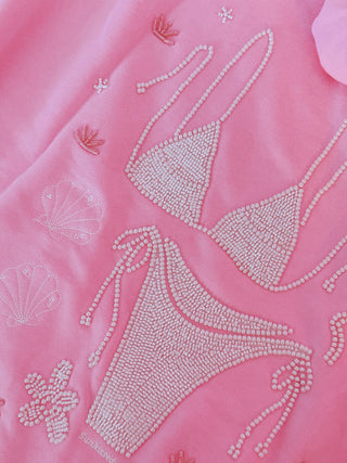 RTS Bikini Beaded Ocean Hoodie