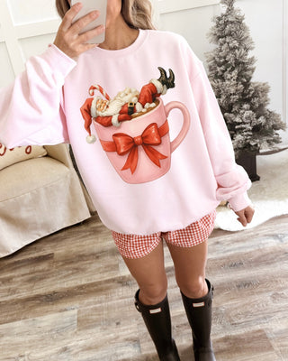 Santa hot coco cup