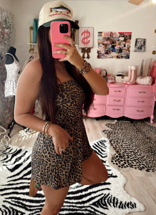 Ccb original leopard soft cotton romper preorder