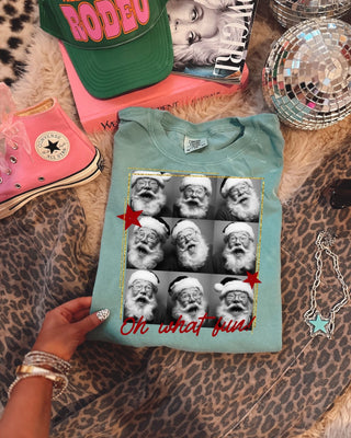 OH WHAT FUN SANTA POLAROIDS