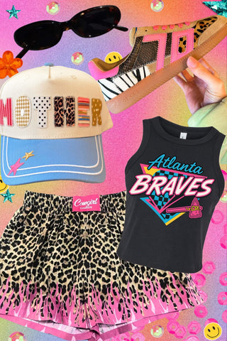 Retro braves tanks + baby tees