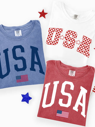 RED CHECKERED USA