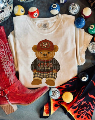VINTAGE 49ER TEDDY