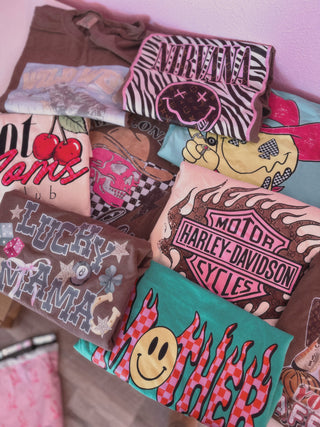 MYSTERY TEE BOXES (2 TEES PER BOX) Leave your theme in the notes!