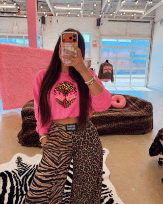 CCB® Split Pants — NEUTRAL TIGER + LEOPARD PREORDER