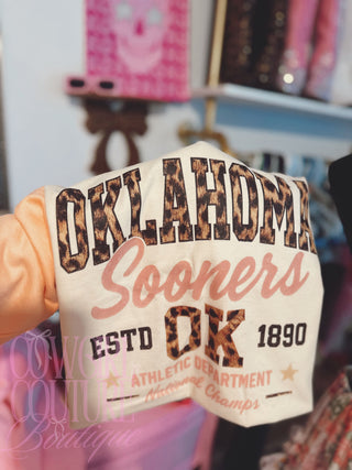 Exclusive leopard sooners athletic department