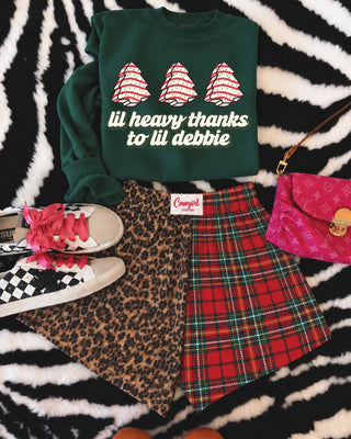 Lil heavy thanks to lil Debbie