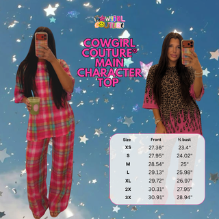 Cowgirl Couture® Main Character Matching Set In Leopard Flame PREORDER