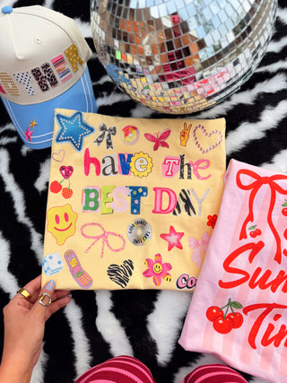 Have the best day doodle collage