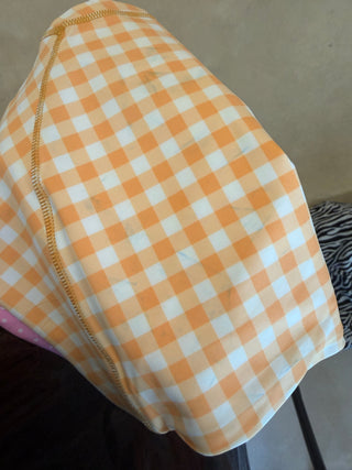 DEFECTED CCB YELLOW GINGHAM LAYERED ATHLETIC ***BIKERS ONLY*** READY TO SHIP