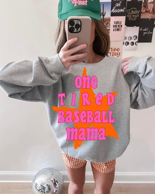 ONE TIRED BASEBALL MAMA