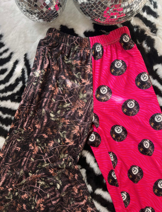 The double trouble Pink zebra camo 8 balls | real tree camo pants rts