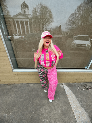 CCB® Split Pants — PINK STARS + PINK CAMO [PREORDER]