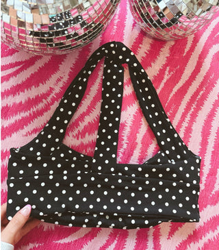 CCB® On The Go Polka Dot Athletic Top ONLY *bottoms sold separately READY TO SHIP