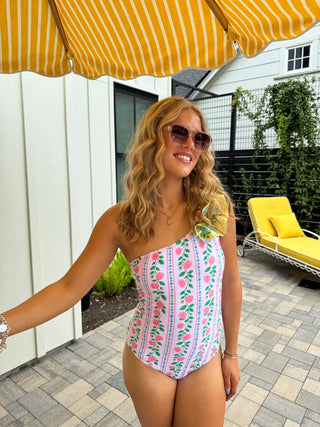 Preorder sunset floral swim set