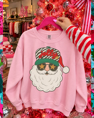 Zebra jolly Santa hat