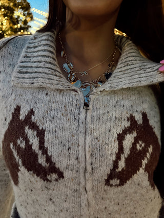 The Rodeo drive sweater zip