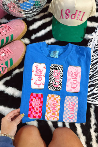 Retro diet cola cans